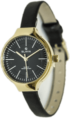 Slava Time Dámské elegantní hodinky s úzkým páskem SLAVA 10099