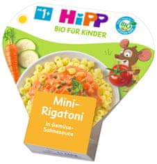 HiPP BIO Mini-Rigatoni se zeleninou ve smetanové omáčce 6 x 250 g