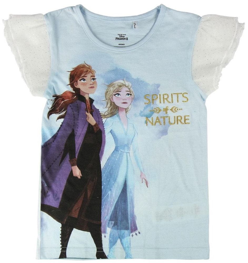 Disney dívčí tričko Frozen II 2200004951 92 bílá