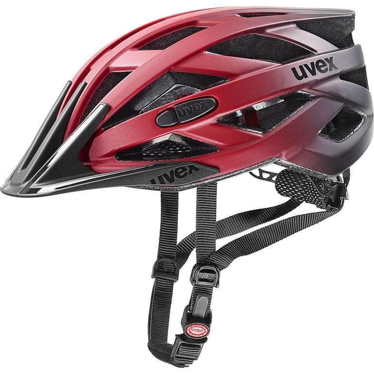 Uvex helma I-Vo CC 52-56 cm Red Black 2021