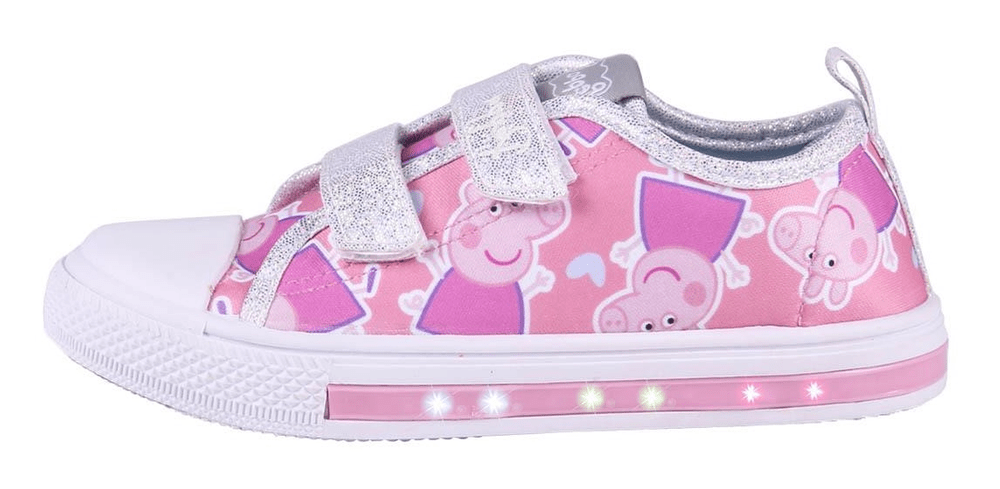 Disney dívčí svítící tenisky Peppa Pig 2300004709 28 růžová - zánovní