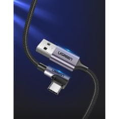 Ugreen kabel USB / USB-C 3A 2m, šedý