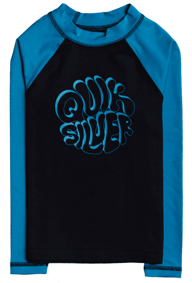 Quiksilver chlapecké plavkové tričko Bubble trouble ls boy EQKWR03099-KVJ0