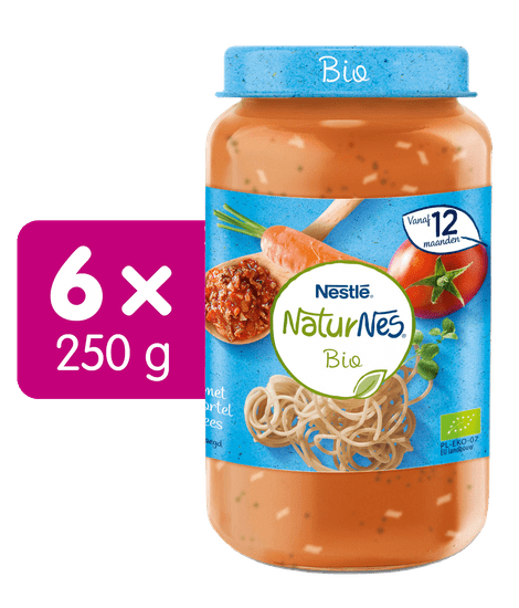 Nestlé NaturNes BIO Špagety Bolognese 6x 250g