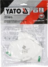 YATO Respirátor 2ks FFP2/P EN149:2001