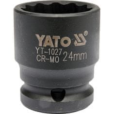 YATO Nástavec 1/2" rázový dvanáctihranný 24 mm CrMo