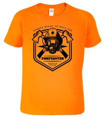 Hobbytriko Tričko pro hasiče - Firefighter Barva: Oranžová (11), Velikost: S
