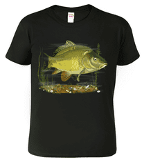 Hobbytriko Dětské rybářské tričko - Kapr obecný Barva: Bílá (00), Velikost: 10 let / 146 cm