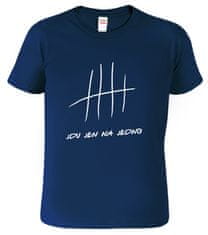 Hobbytriko Vtipné tričko - Pivní účet Barva: Námořní modrá (02), Velikost: XL