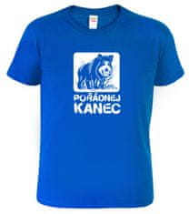 Hobbytriko Vtipné tričko - Pořádnej kanec Barva: Královská modrá (05), Velikost: M