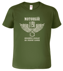 Hobbytriko Tričko pro motorkáře - Nedodržuju rychlost Barva: Námořní modrá (02), Velikost: M