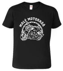 Hobbytriko Dětské motorkářské tričko - Malý motorkář Barva: Černá (01), Velikost: 8 let / 134 cm