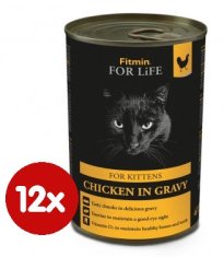 Fitmin FFL cat tin kitten chicken 12 x 415 g