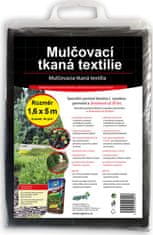 AGRO CS Mulčovací tkaná textilie černá - 1,6 x 5 m