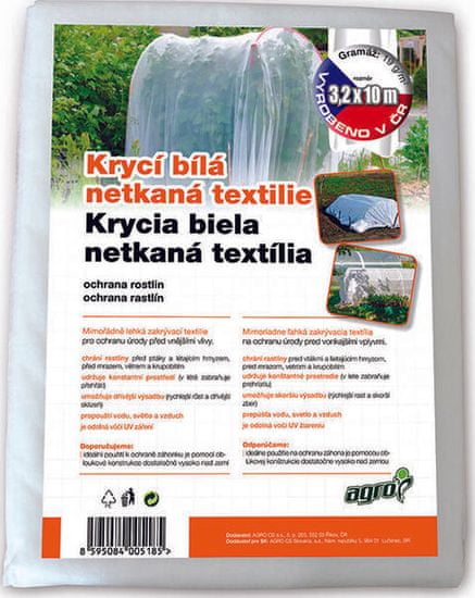 AGRO CS Krycí netkaná bílá textilie - více velikostí