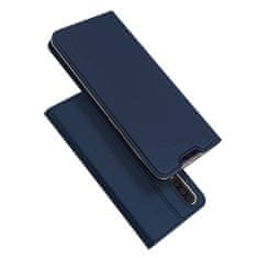 Dux Ducis Skin Pro knížkové kožené pouzdro na Samsung Galaxy A20s, modré
