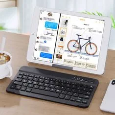 Kaku Jieda Smart bluetooth klávesnice na tablet 10'', černá