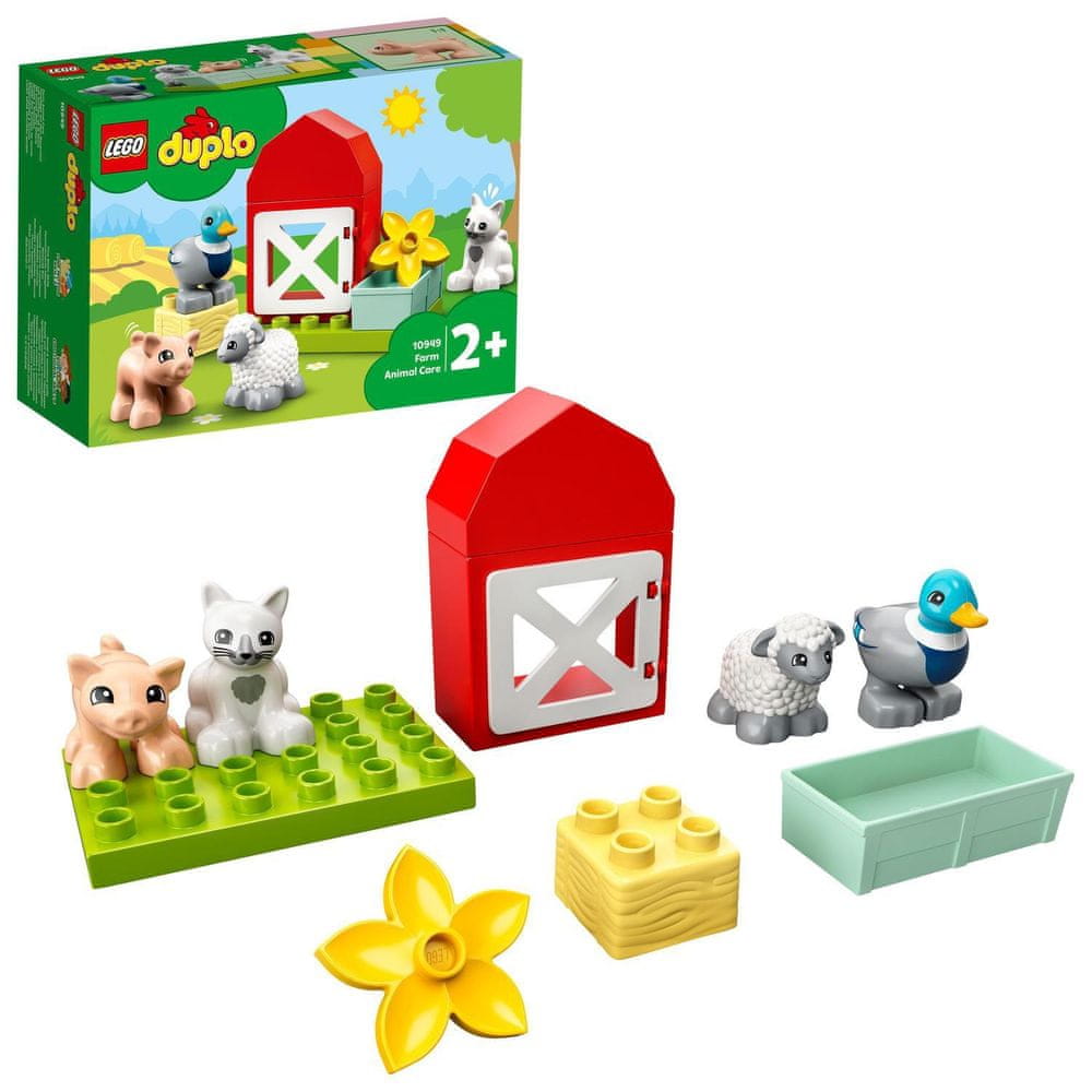LEGO DUPLO® Town 10949 Zvířátka z farmy
