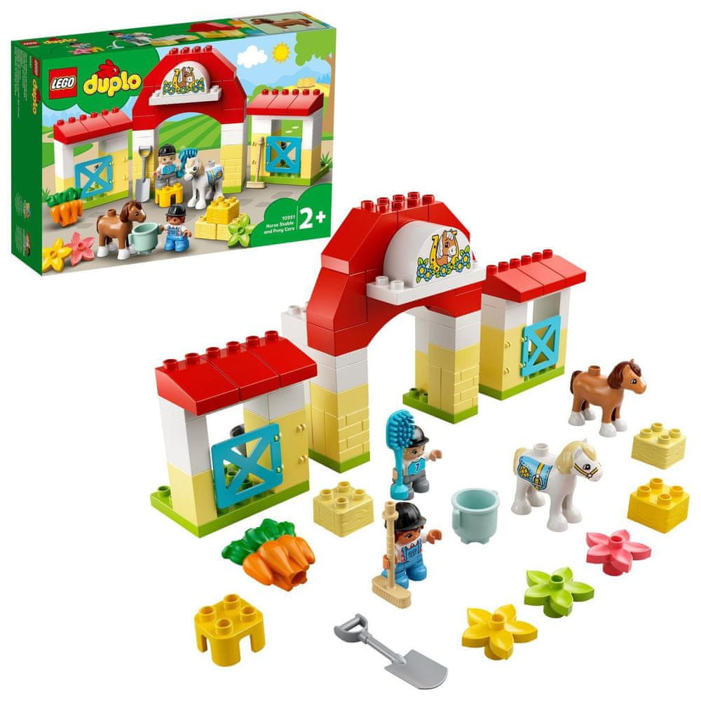 LEGO DUPLO® Town 10951 Stáj s poníky