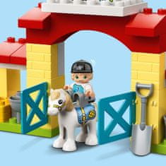 LEGO DUPLO® Town 10951 Stáj s poníky