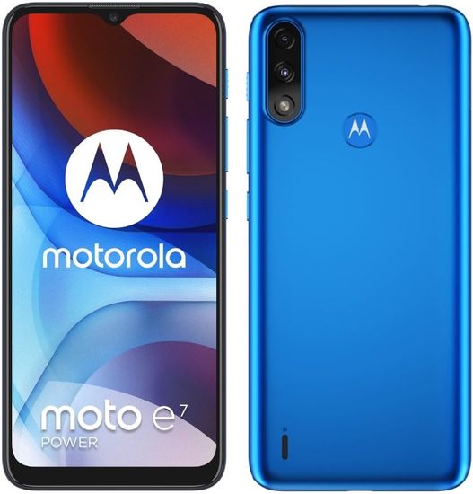 Motorola Moto E7 Power, 4GB/64GB, Digital Blue