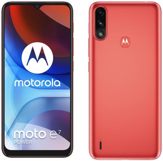 Motorola Moto E7 Power, 4GB/64GB, Oxy Red