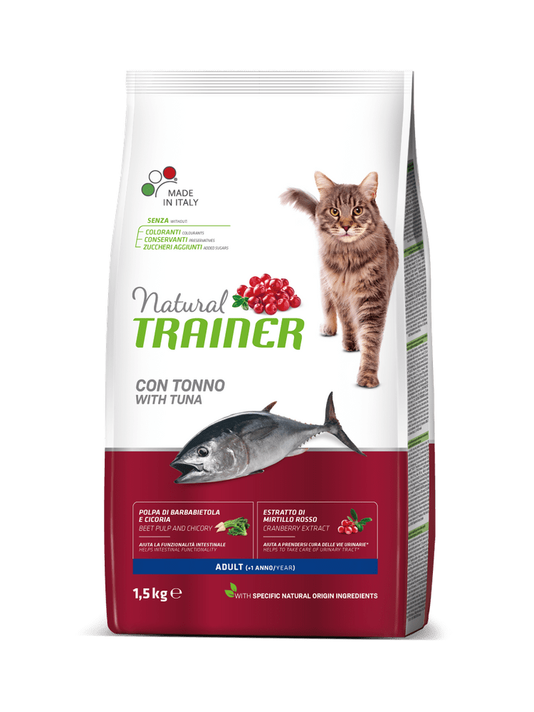Levně TRAINER Natural Cat Adult tuňák 3kg
