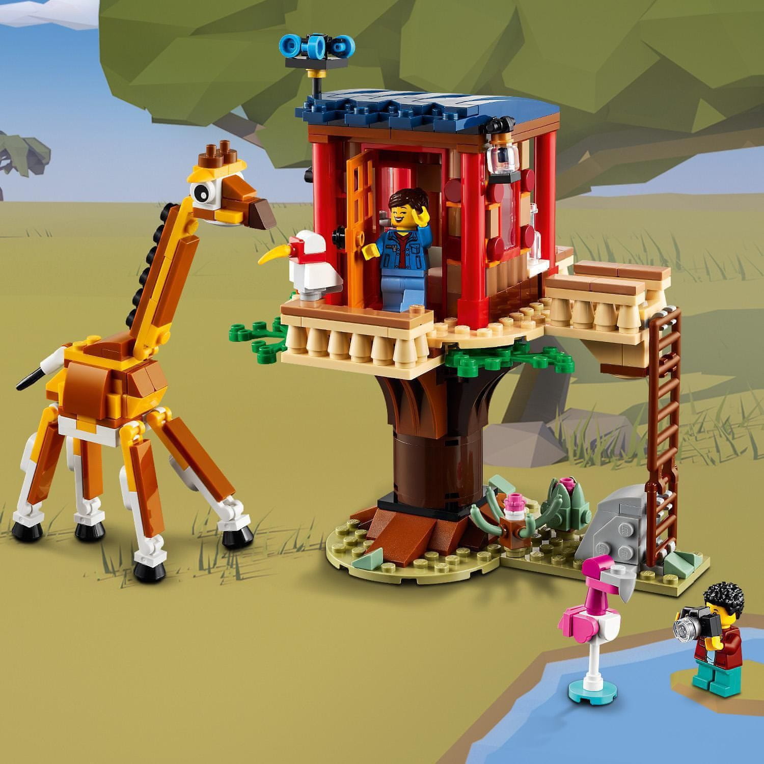 LEGO Creator 31116 Safari domek na stromě
