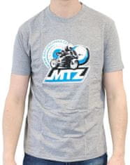 MTZ Tričko MTZ James&Nicholson s potiskem (barva šedá) - velikost XXXXL (Velikost: L) MTZTRISTR-4XL