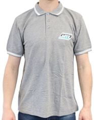 MTZ Tričko MTZ POLO URBAN s potiskem (barva šedý melír) - velikost S (Velikost: L) MTZPOLO-S