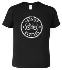 Hobbytriko Dětské tričko pro cyklistu - Vášnivý cyklista Barva: Středně zelená (16), Velikost: 4 roky / 110 cm