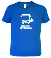 Hobbytriko Tričko pro řidiče autobusu - Nejlepší autobusák Barva: Černá (01), Velikost: S