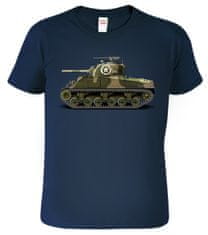 Hobbytriko Army tričko s tankem - Sherman Barva: Military 60, Velikost: M