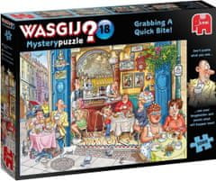 Jumbo  Puzzle WASGIJ Mystery 18: Rychlý oběd 1000 dílků