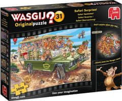Jumbo  Puzzle WASGIJ 31: Překvapení na safari 1000 dílků