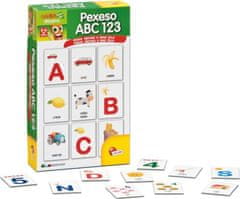 Lisciani Dětská hra Pexeso - ABC 123 ()