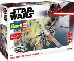 Revell  Build & Play SW 06777 - Poe's Boosted X-wing Fighter (zvukové efekty) (1:78)