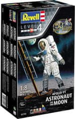 Revell  Gift-Set 03702 - Apollo 11 Astronaut on the Moon (50 Years Moon Landing) (1:8)
