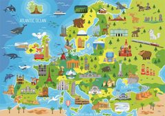 Educa  Puzzle Mapa Evropy 150 dílků