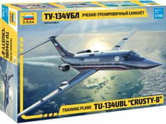 Zvezda  Model Kit letadlo 7036 - Training plane TU-134UBL "CRUSTY-B" (1:144)