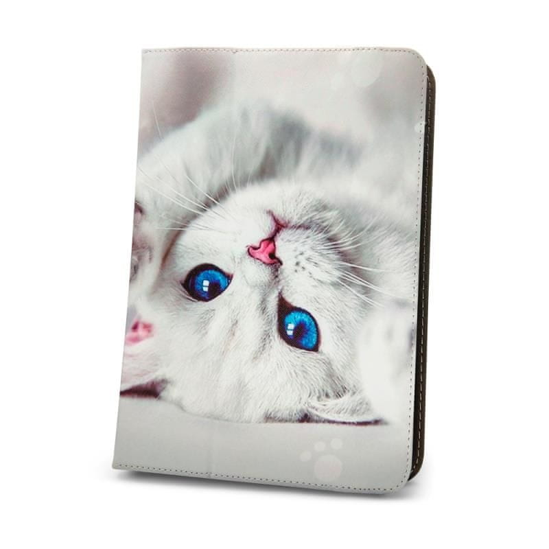 Forever Knížkové pouzdro (Fashion) Cute Kitty univerzální 7-8″ GSM094413 - použité