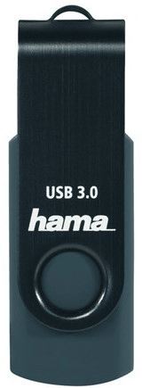 Hama Flash Drive Rotate 256GB, tmavě modrá (182466)