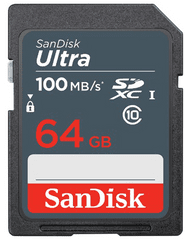 SanDisk SDXC Ultra 64GB 100MB/s (SDSDUNR-064G-GN3IN)