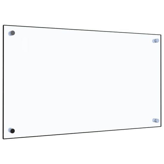 shumee VidaXL Kuchyňský ochranný panel, průhledný, 70x40 cm, sklo