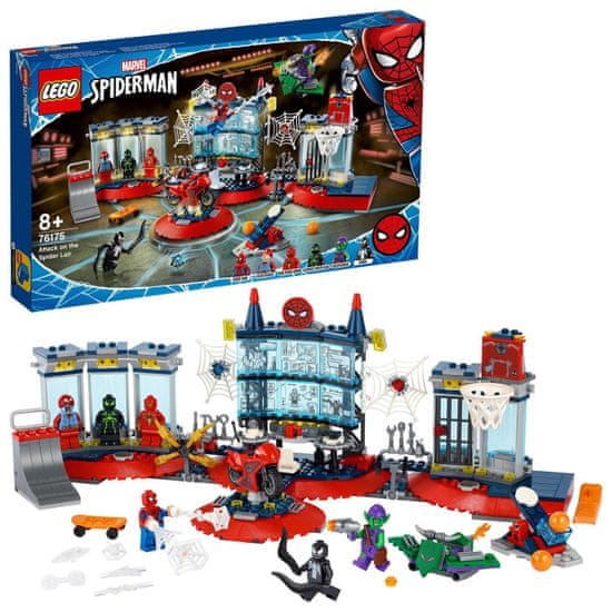 LEGO Super Heroes 76175 Útok na pavoučí doupě