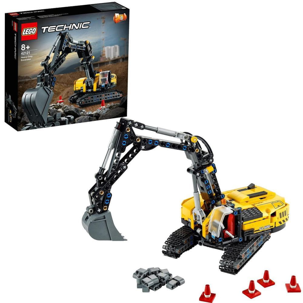 LEGO Technic 42121 Těžkotonážní bagr - rozbaleno