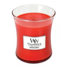 Woodwick Vonná svíčka váza Crimson Berries 275 g
