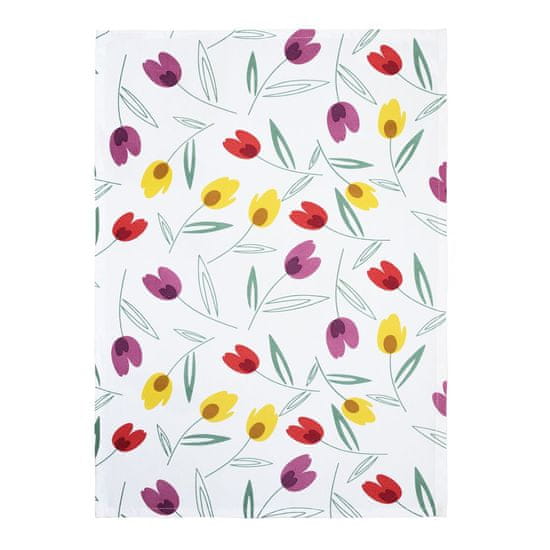 SCANquilt utěrka DEKORO tulipány