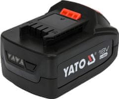 YATO Baterie náhradní 18V Li-Ion 4,0 AH (YT-82782, YT-82788,YT-82826, YT-82804)