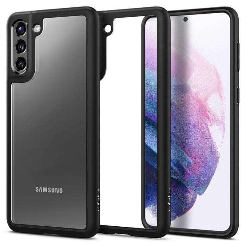 Spigen Ochranný kryt Ultra Hybrid pro Samsung Galaxy S21 ACS02424, černý
